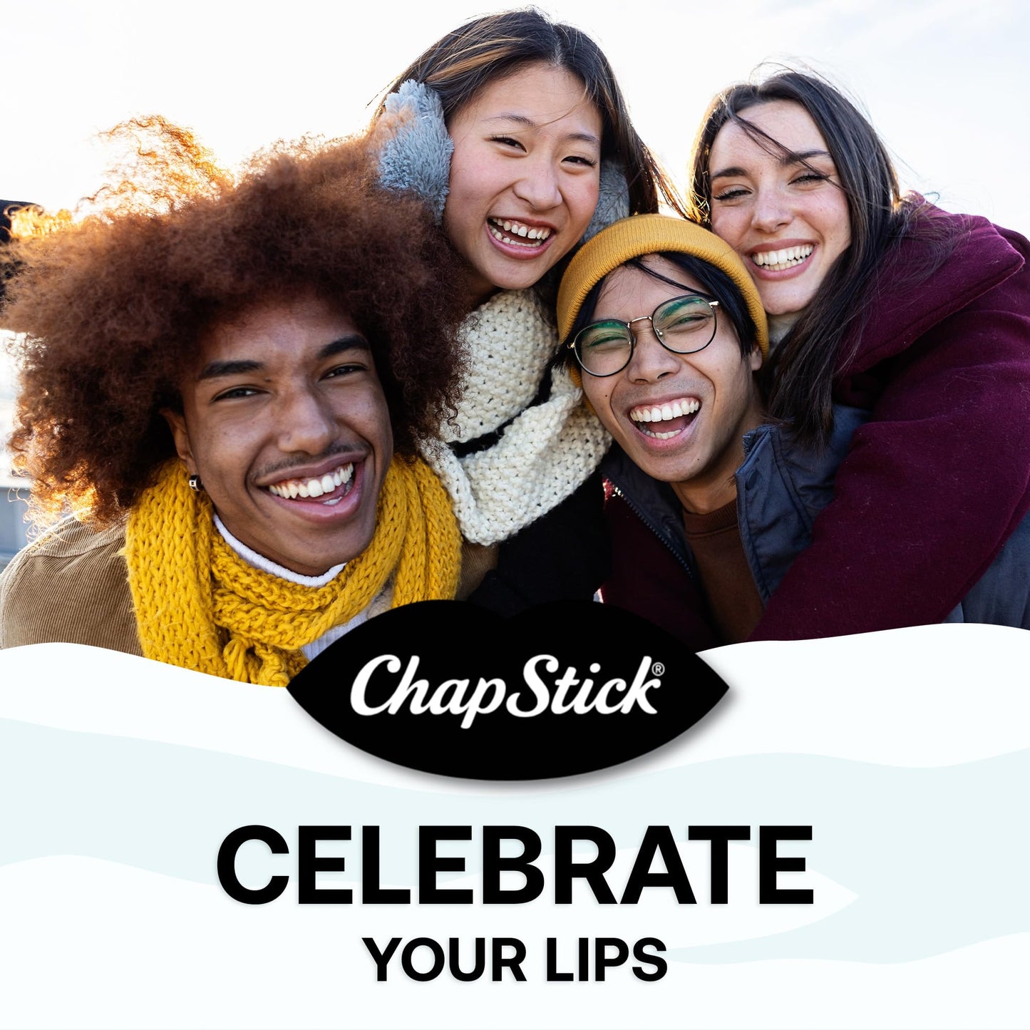 ChapStick Lip BalmVariety Holiday Gift Set, Stocking Stuffers, Christmas Gift 5 Count