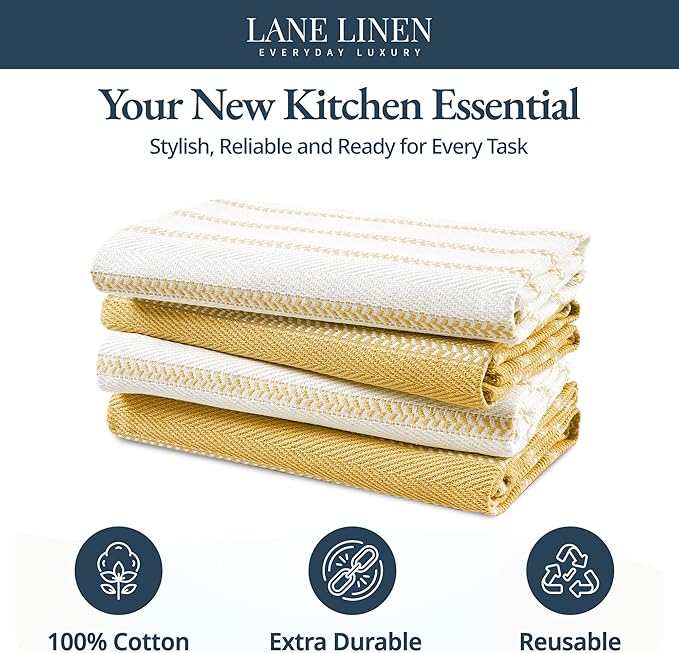 LANE LINEN Kitchen Towels Set