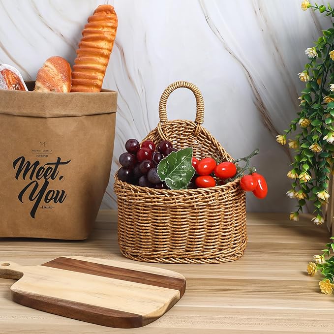 Cabilock Woven Hanging Storage Basket