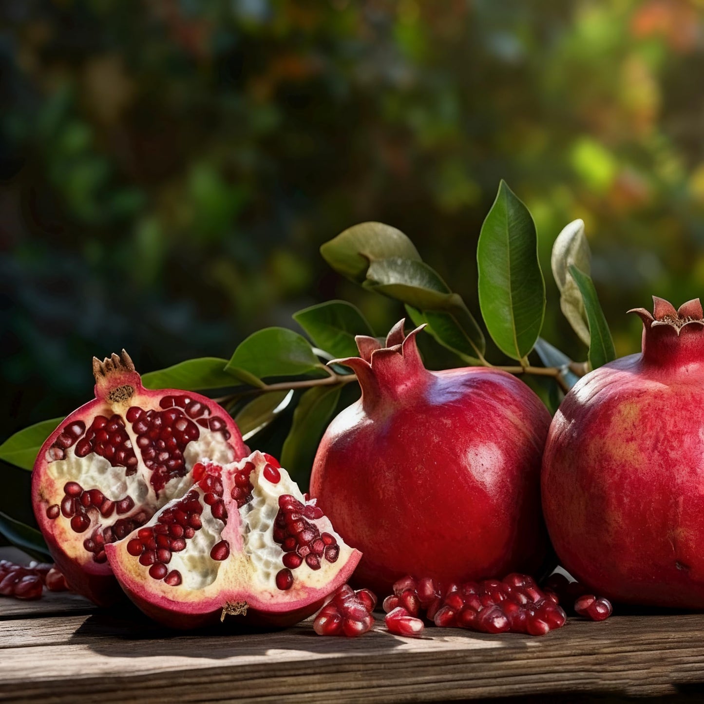 30 Pomegranate Seeds for Planting, Sweet Fresh Punica Fruit Seed, Non-GMO Heirloom Pomegranate Seed for Home Garden