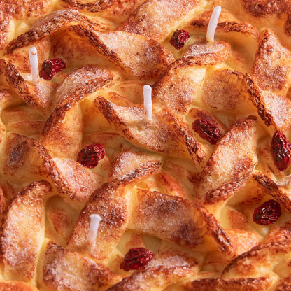Apple Pie Realistic Food Scented Vegetable Wax Candle
