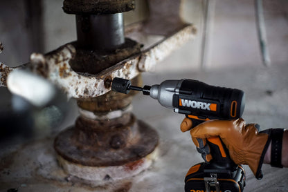 WORX WX291 Cordless Impact Driver with 2.0 Ah Battery, Black, 18V (20V Max)
