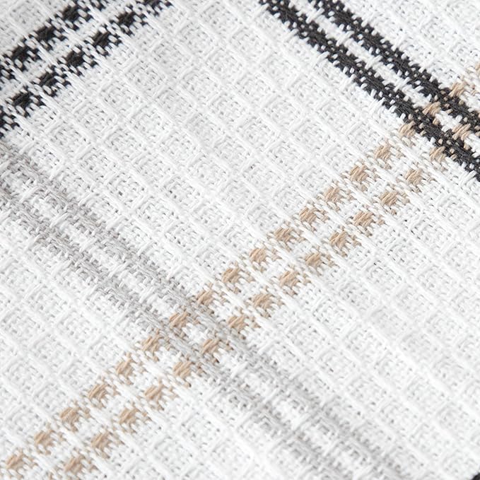 T-Fal Premium Waffle Dish Cloths, Super Soft Long Lasting 100% Cotton Flat