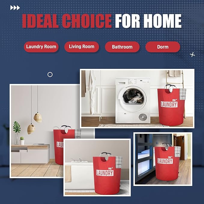 Caroeas Super Large 150L Laundry Basket Pro, Waterproof Laundry Hamper