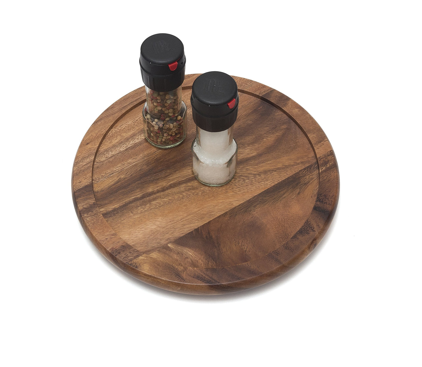 Lipper International Acacia Wood 10" Kitchen Turntable