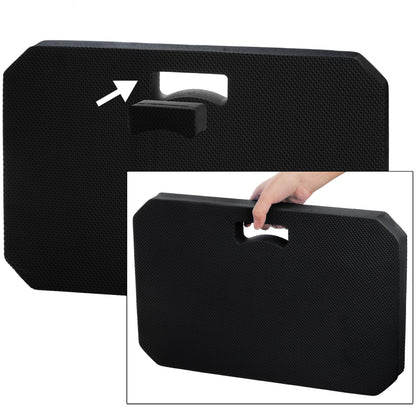 Hacaroa 3 Pack Extra Thick Kneeling Pad, EVA Foam Garden Kneeler Comfortable Knee Pad Cushion for Work, Gardening, Baby Bath, Exercise, Yoga, Water Resistant, Black