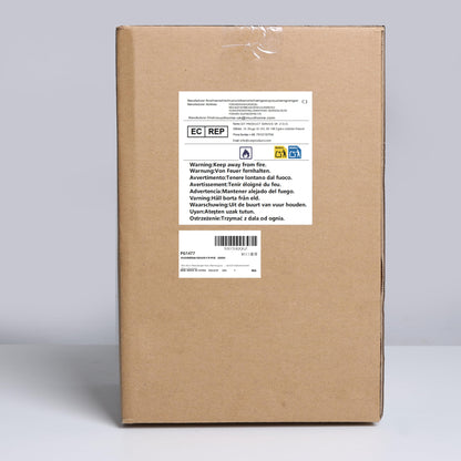 T4U Resin Wall Hanging Planter Marble Gray Set of 4, Wall Mounted Garden Plant Flower Pot Basket Container Indoor Outdoor Use for Orchid Herb Succulent Cactus Home Office Porch Decoration Gift