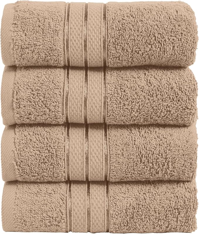 Elegant Comfort Three Line Popcorn Towel Set