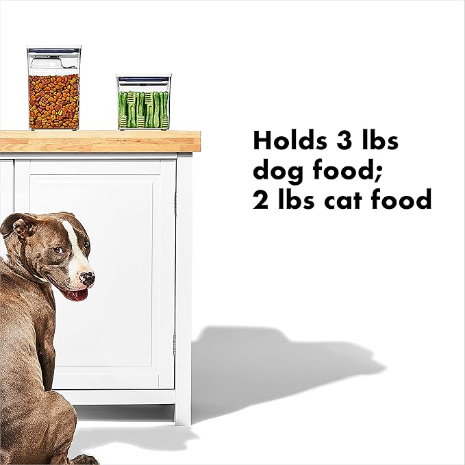 OXO Good Grips Pet POP Container – 2.8 Qt/2.6 L |Ideal