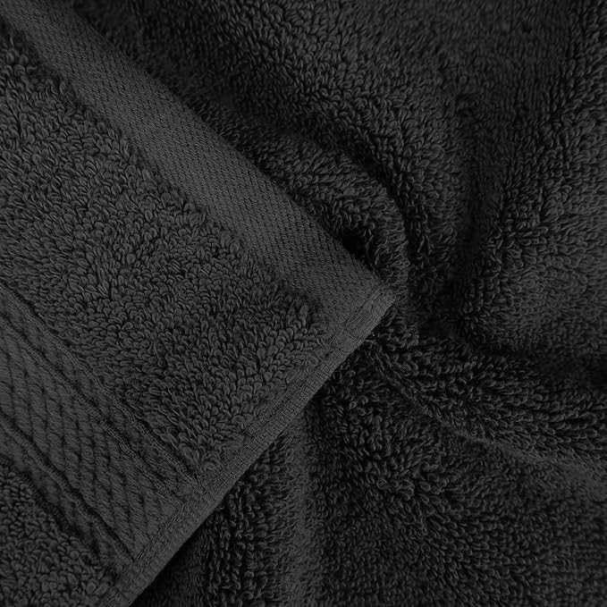 Superior Egyptian Cotton Pile Bath Towel Set of 4, Ultra Soft Luxury Towels