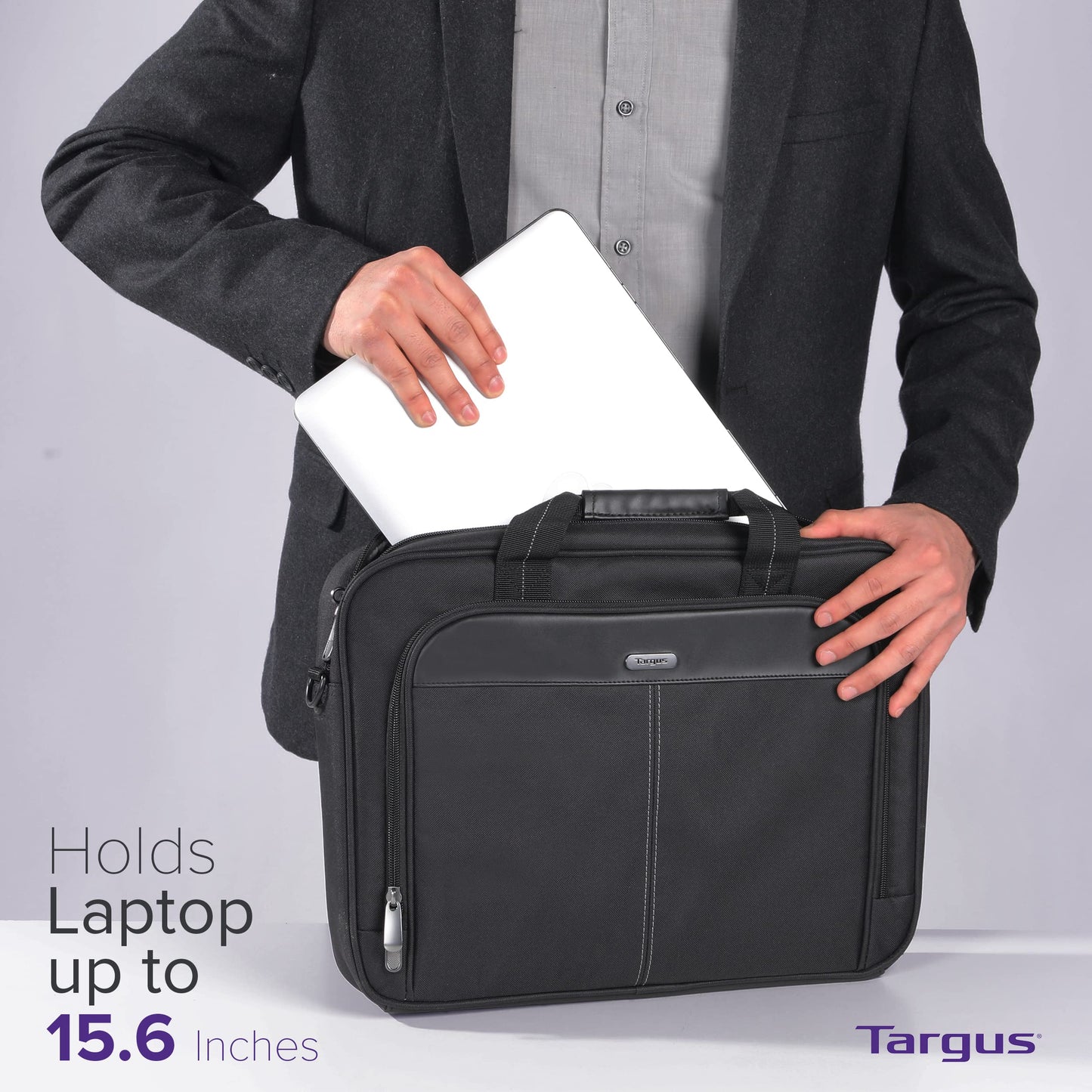 Targus Classic Topload Case for 16 Inch Laptops (TCT027US)