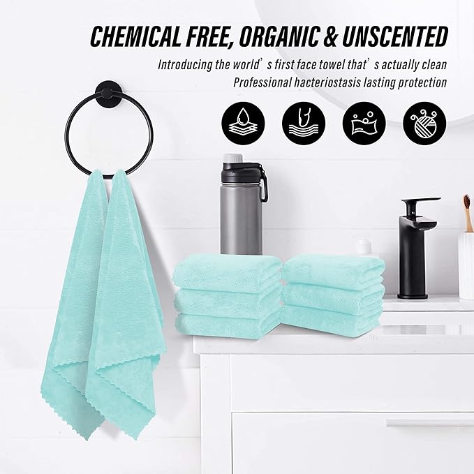 MOONQUEEN 6 Pack Premium Hand Towels