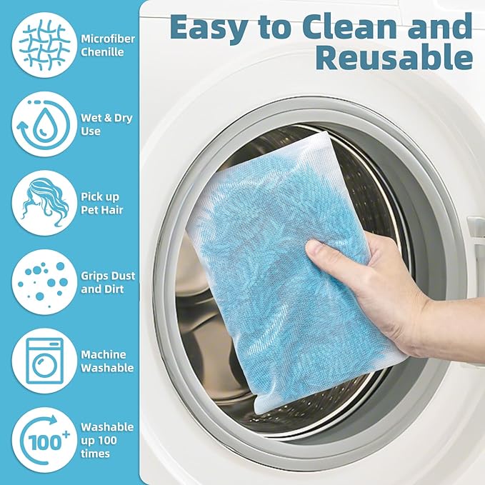 Reusable Mop Pads Compatible
