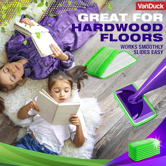 VanDuck Reusable Mop Pads Compatible