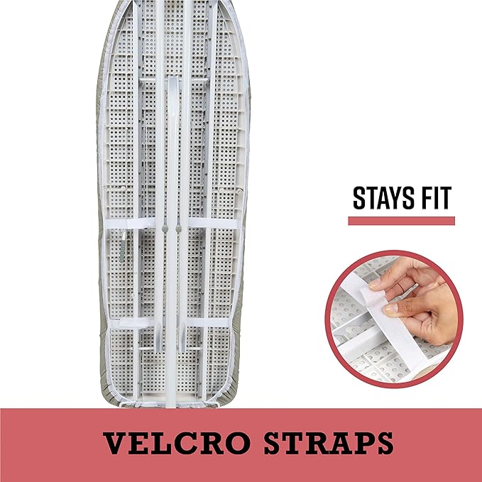 Simplify Ironing Board Cover and Pad | Silicone Coated | Scorch Resistant |