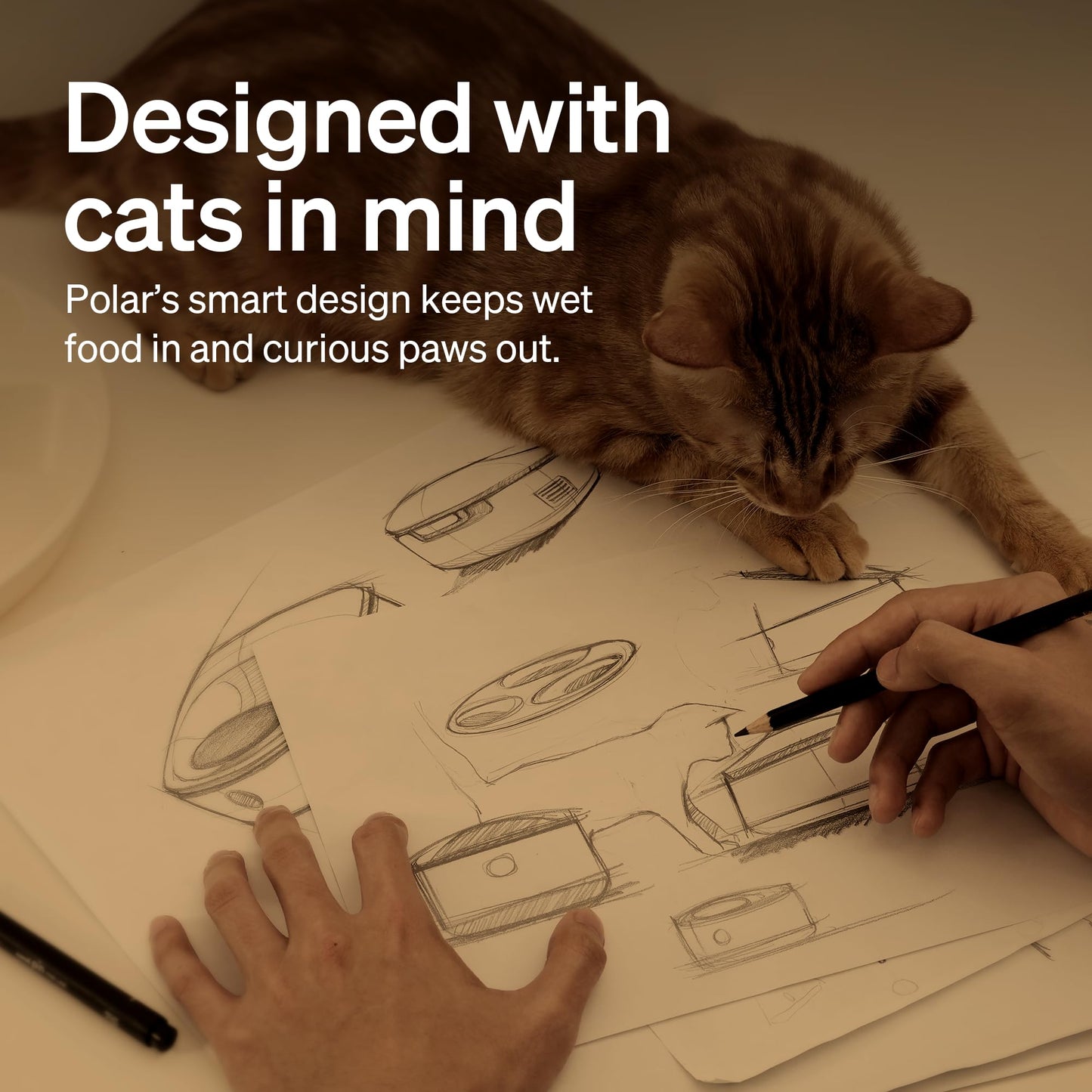 PETLIBRO Automatic Cat Feeder Wet Food Refrigerated New Upgraded APP Control,3 Days Freshness 3 Meals,Semiconductor Cooling&Quick Chills Wet Food Dispenser,Polar WiFi Timed Auto Pet Feeder for Cat Dog