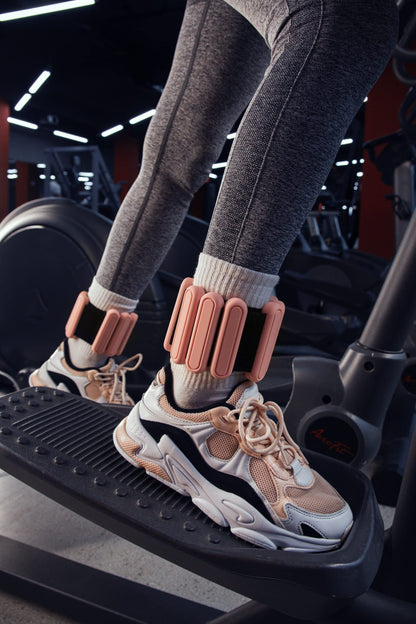 STONESAM Wrist & Ankle Weight-Set of 2 (1lb), Wearable Wrist Bracelets for Yoga, Dance, Barre, Pilates, Exercises, Cardio, Aerobics, Walking (Blackish green)