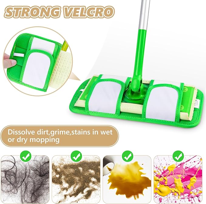 Reusable Mop Pads Compatible