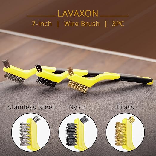 Wire Brush Set 3Pcs