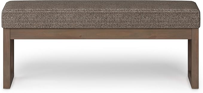 SIMPLIHOME Milltown Large Ottoman Bench