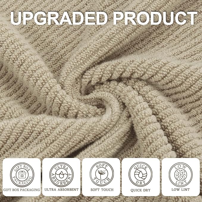 VOOVA & MOVAS Beige Face Cloths,