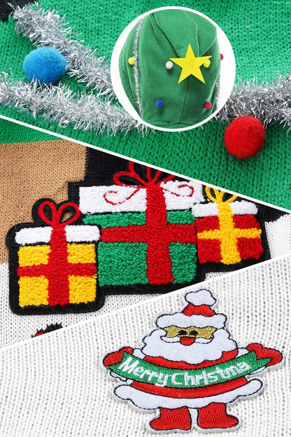 Men`s Ugly Christmas Hoodie for Adult Unisex Women Xmas Hooded Sweater Pullover for Party Festive A Season Star was Born Large