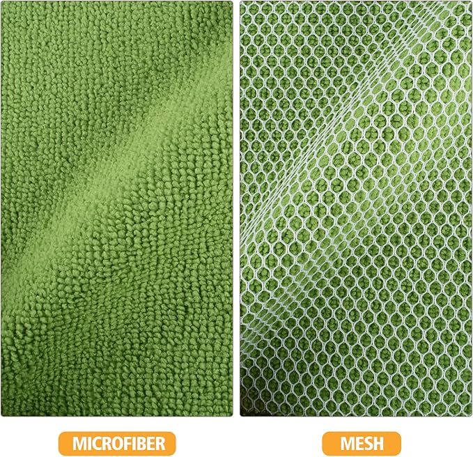 KinHwa Kitchen Washcloths for Dishes Absorbent Microfiber Dish Cloths Quick Dry