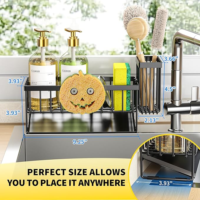 Cisily Kitchen Sink Caddy Organzier