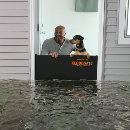 Quick Dam QDFG45 FloodGate-Doorway Flood Guard-45-50 Openings, 45" To 50", Orange
