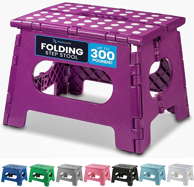 Handy Laundry Folding Lightweight Step Stool
