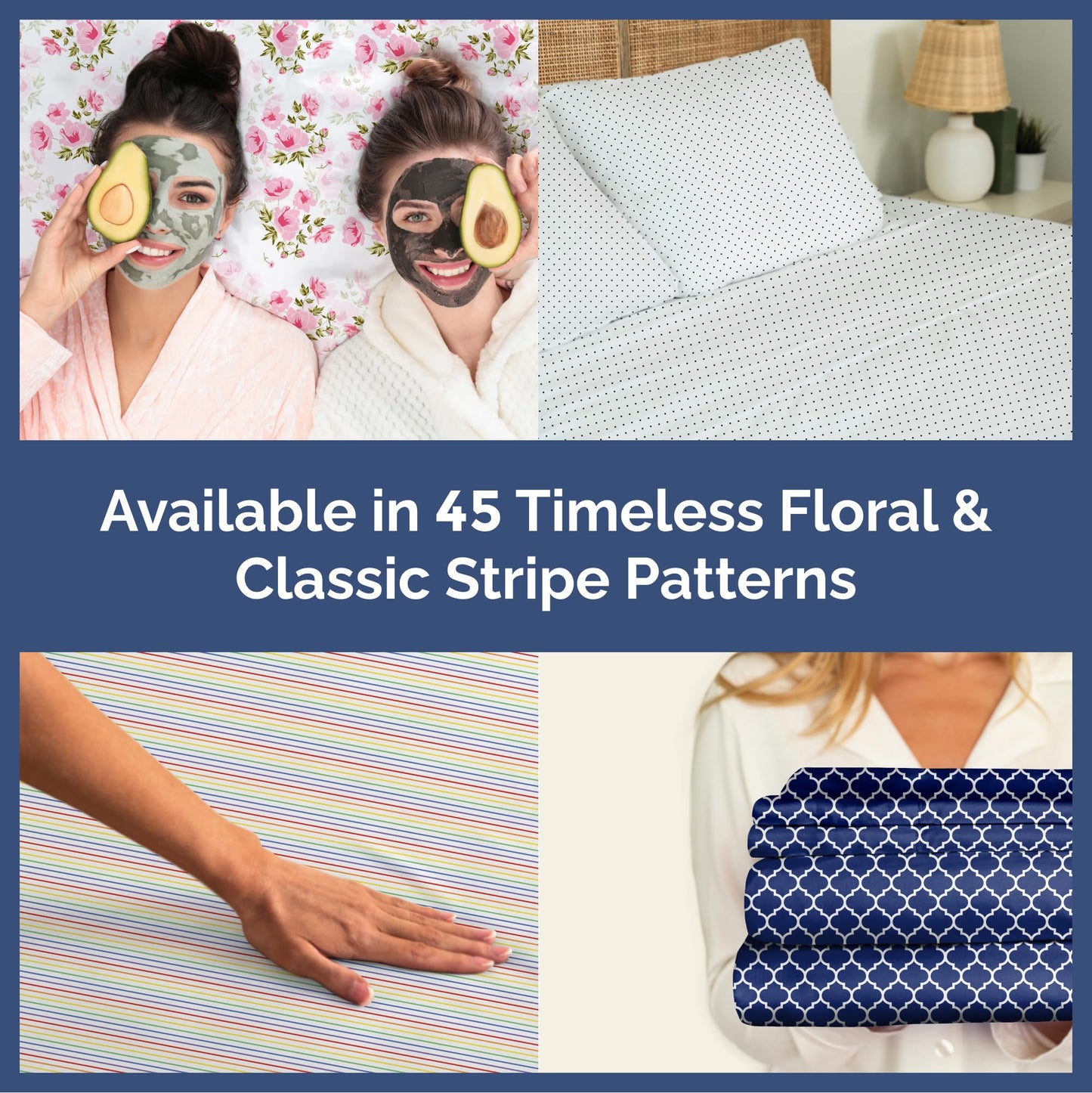 Floral Sheets - Butterfly Floral Bed Sheet Set - 1 Flat, 1 Fitted & 1 Pillowcase w/ Deep Pockets - Comfy, Wrinkle & Fade Free - Boho Botanical Bedding - Soft, Breathable and Cooling - Twin Size Set