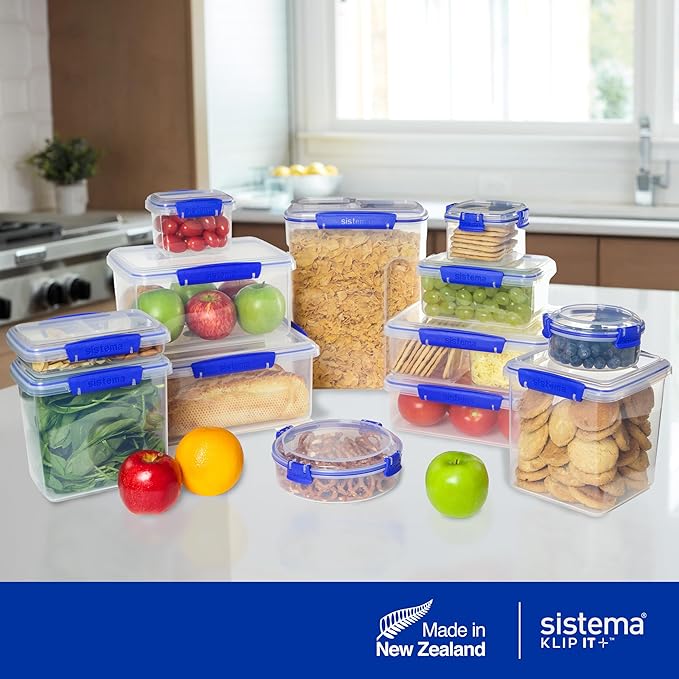 Sistema KLIP IT Food Storage Container, 7 L, Airtight & Stackable