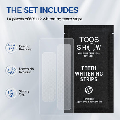 Teeth Whitening Kit for Sensitive Teeth,with 32X Waterproof LED Accelerator Light&4 Carbamide Peroxide Pen&14 Pcs Teeth Whitening Strips&1 Remineralization Pen,Tooth Whitener Professional Oral Care