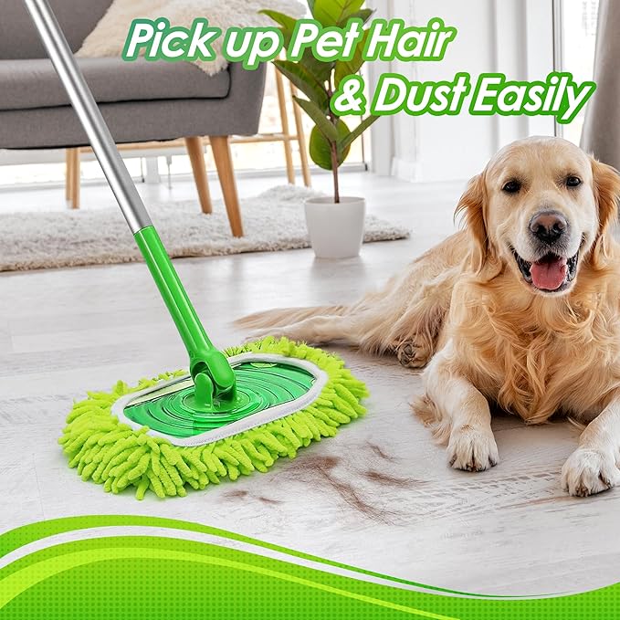 JEHONN Reusable Microfiber Mop Pads Compatible