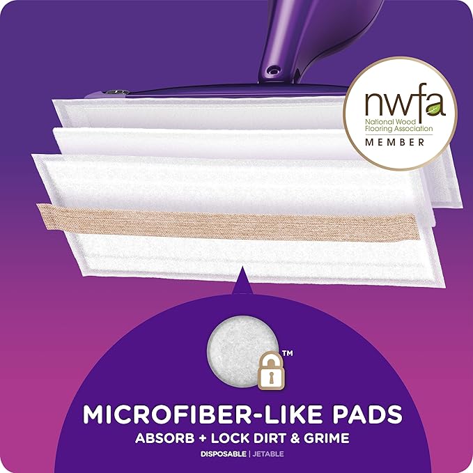 Swiffer Wetjet Wood Sweeping Cloth Refills