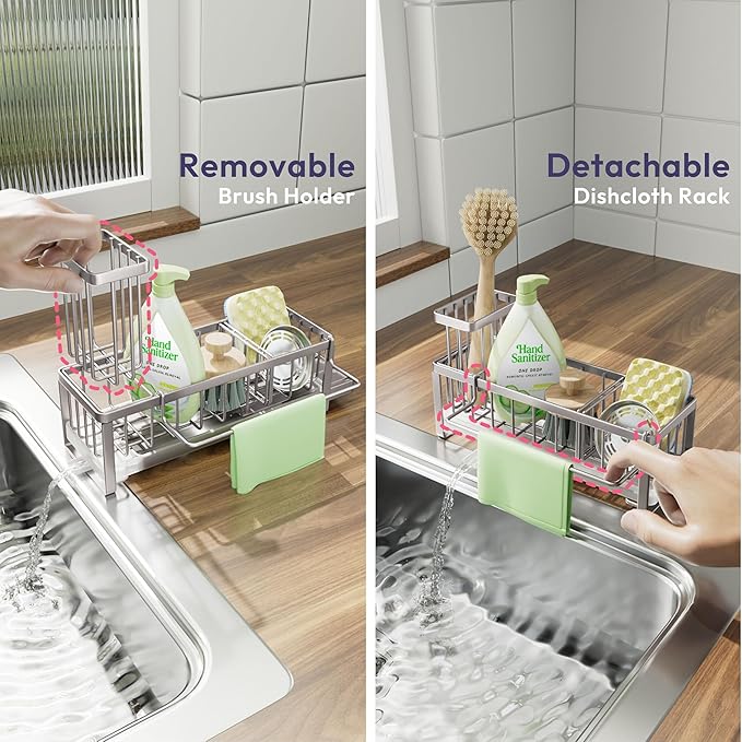 SWTYMIKI Sponge Holder for Kitchen Sink