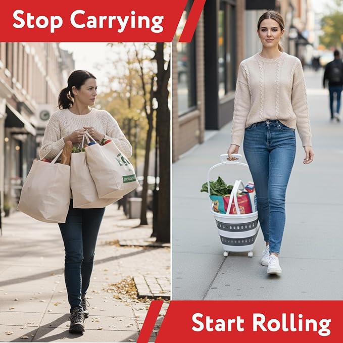 dbest Products Gocart Foldable Shopping Cart