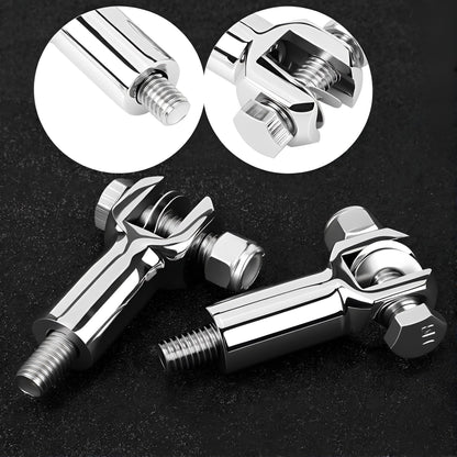 Motorcycle foot pegs Supports Mounts Clevis Fits For Harley Davidson Softail 2000-2006 (Chrome) harley pegs Mount Bolts