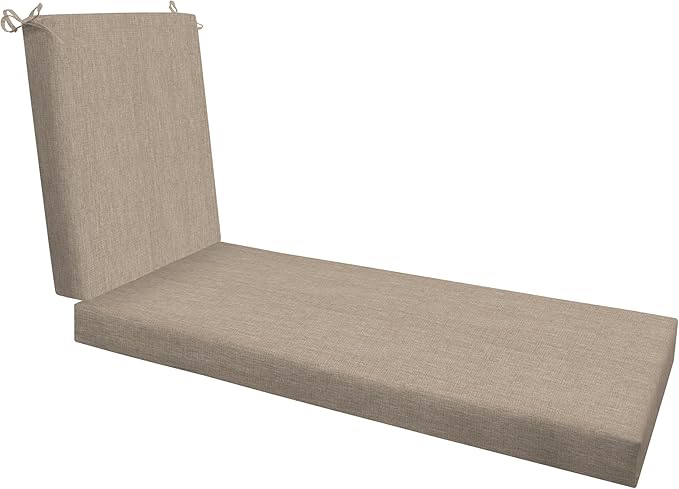 Honeycomb Outdoor Chaise Lounge Cushion