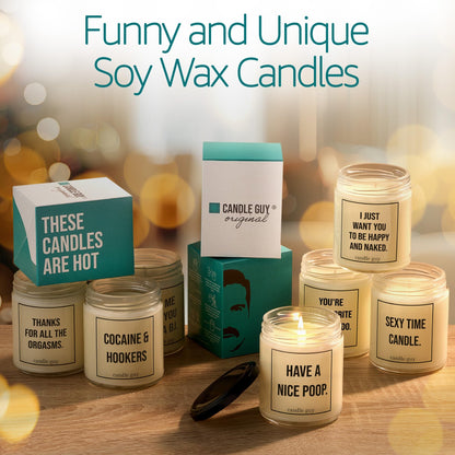 candle guy Scented Candle | Merry Christmas. You Filthy Animal. | Hand Poured 100% Soy Wax | 70 Hours Burn Time
