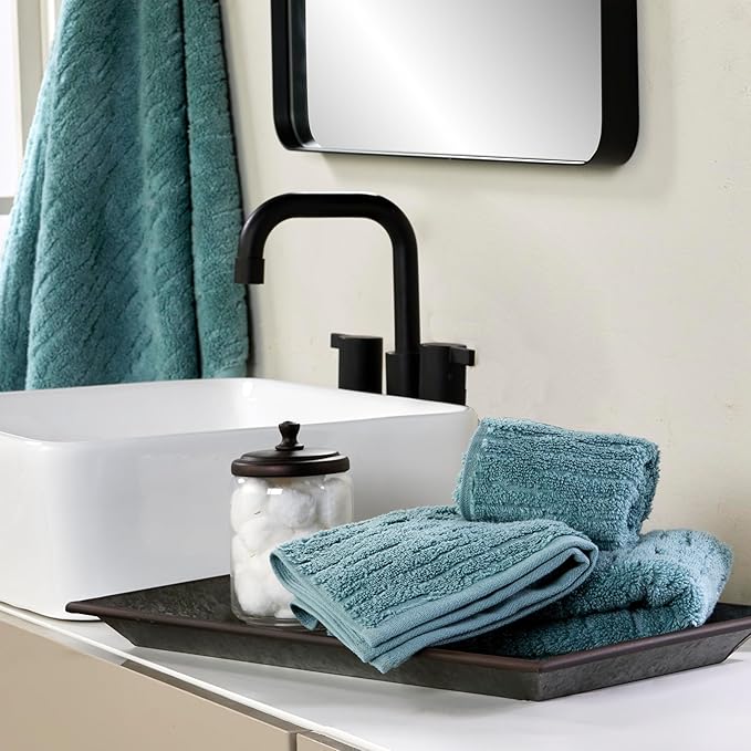 SKL Home CloudSoft Cotton Luxury Hand Towel 2pc Set