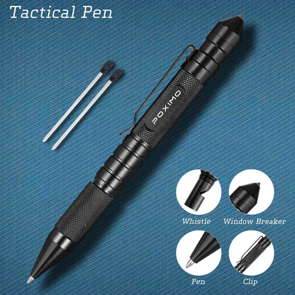 Multitool Gift Set for Men Dad Him, 3-in-1 EDC Survival Kit with 14 in1 Multi-Pliers, Pocket Knife & Tactical Pen | Premium Military-Grade Multi Tools for Camping, Car, Father’s Day, Dad Gifts