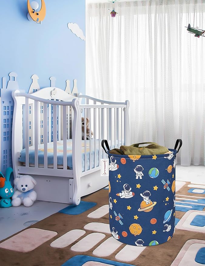 QUEENLALA Large Storage Basket, Laundry Hamper/Bathroom/Home Decor/Collapsible