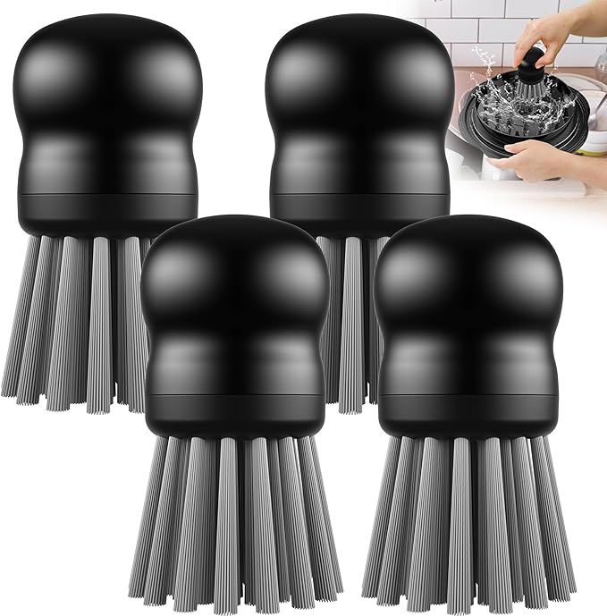 Mini Dish Brush for Cleaning Chicken Shredder, Palm Brush Dish Scrubber