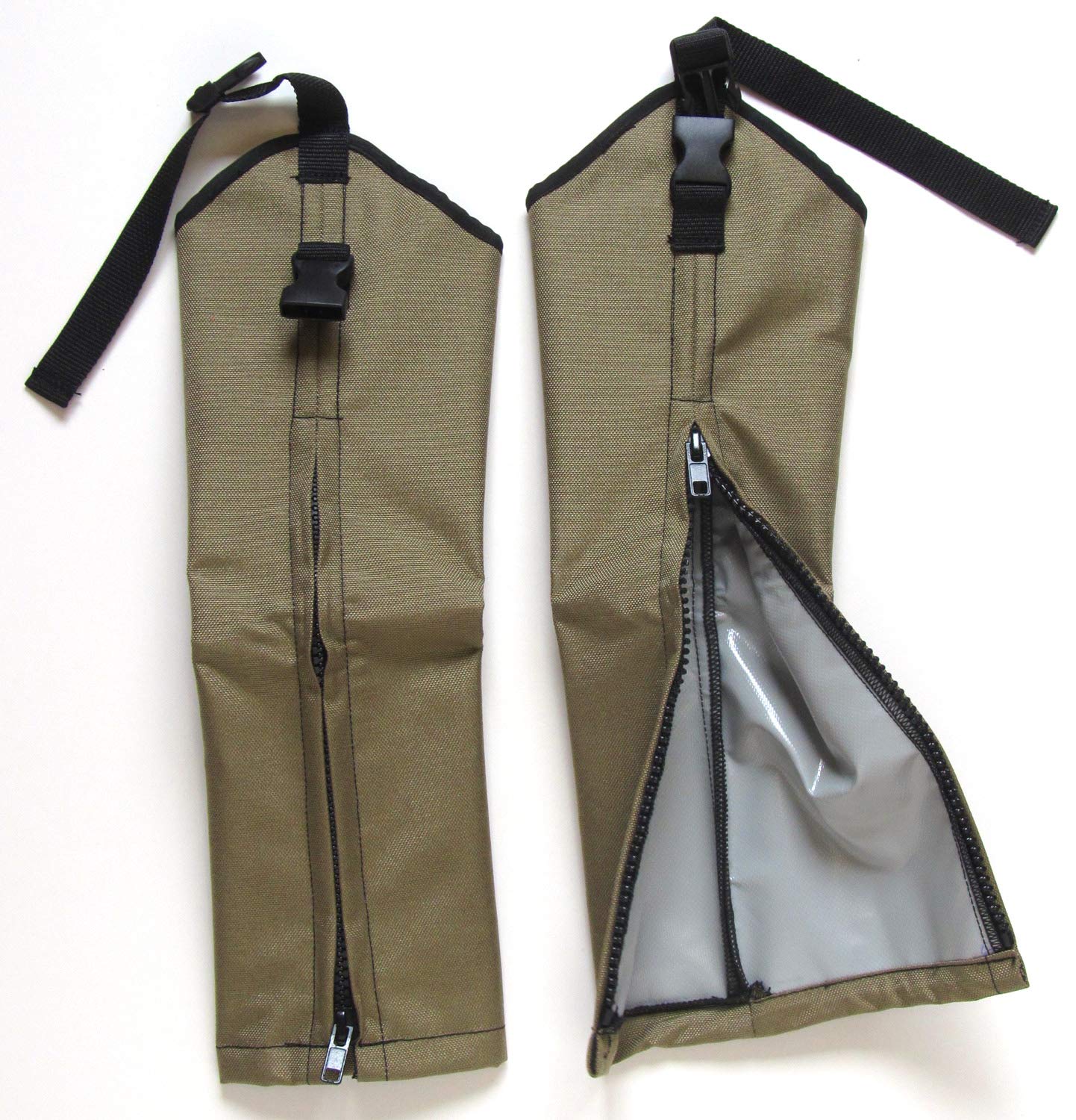 CRACKSHOT Child-Youth-Teen Snake Chapz FP, Color: Khaki Tan, Size: M (Y-13977)