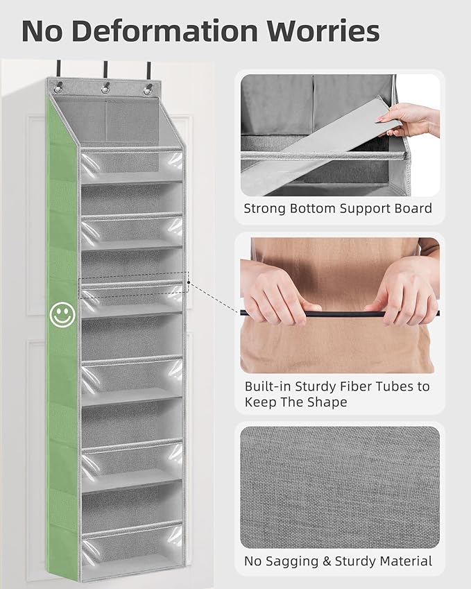 STORAGE MANIAC Over the Door Organizer Large Capacity Hanging Organizer
