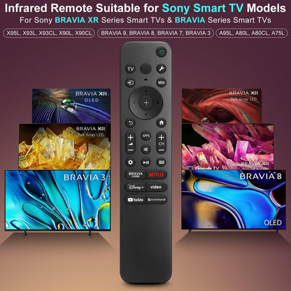 Voice Remote Control Replacement for Hisense Smart Google TV，Compatible with Hisense QLED UHD Mini-LED ULED Google TVs