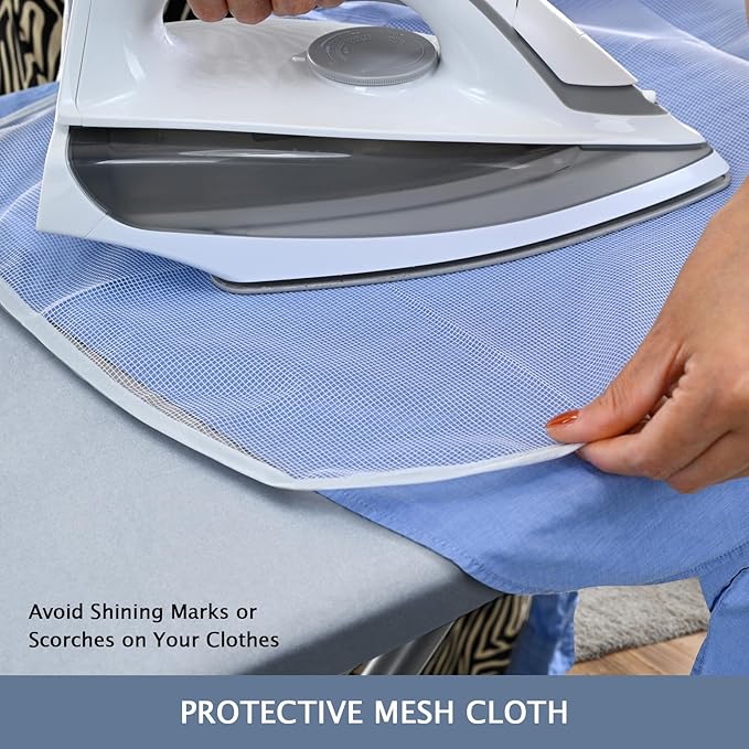 SheeChung Ironing Board Cover and Pad 15"x 49", Iron Board Cover