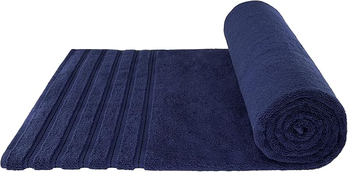 American Soft Linen 35x70 Jumbo Large Bath Towel, 600 GSM 100% Cotton Turkish