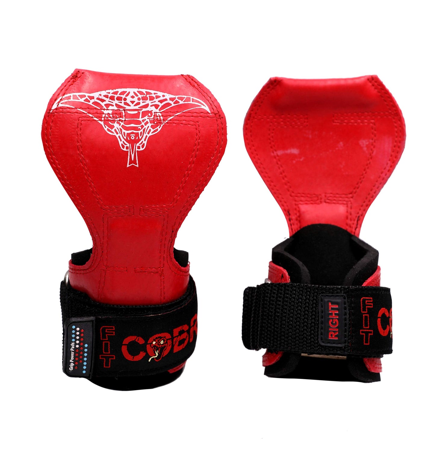 Cobra Grips PRO Weight Lifting Gloves Heavy Duty Straps Alternative Power Lifting Hooks for Deadlifts Adjustable Neoprene Padded Wrist Support Bodybuilding
